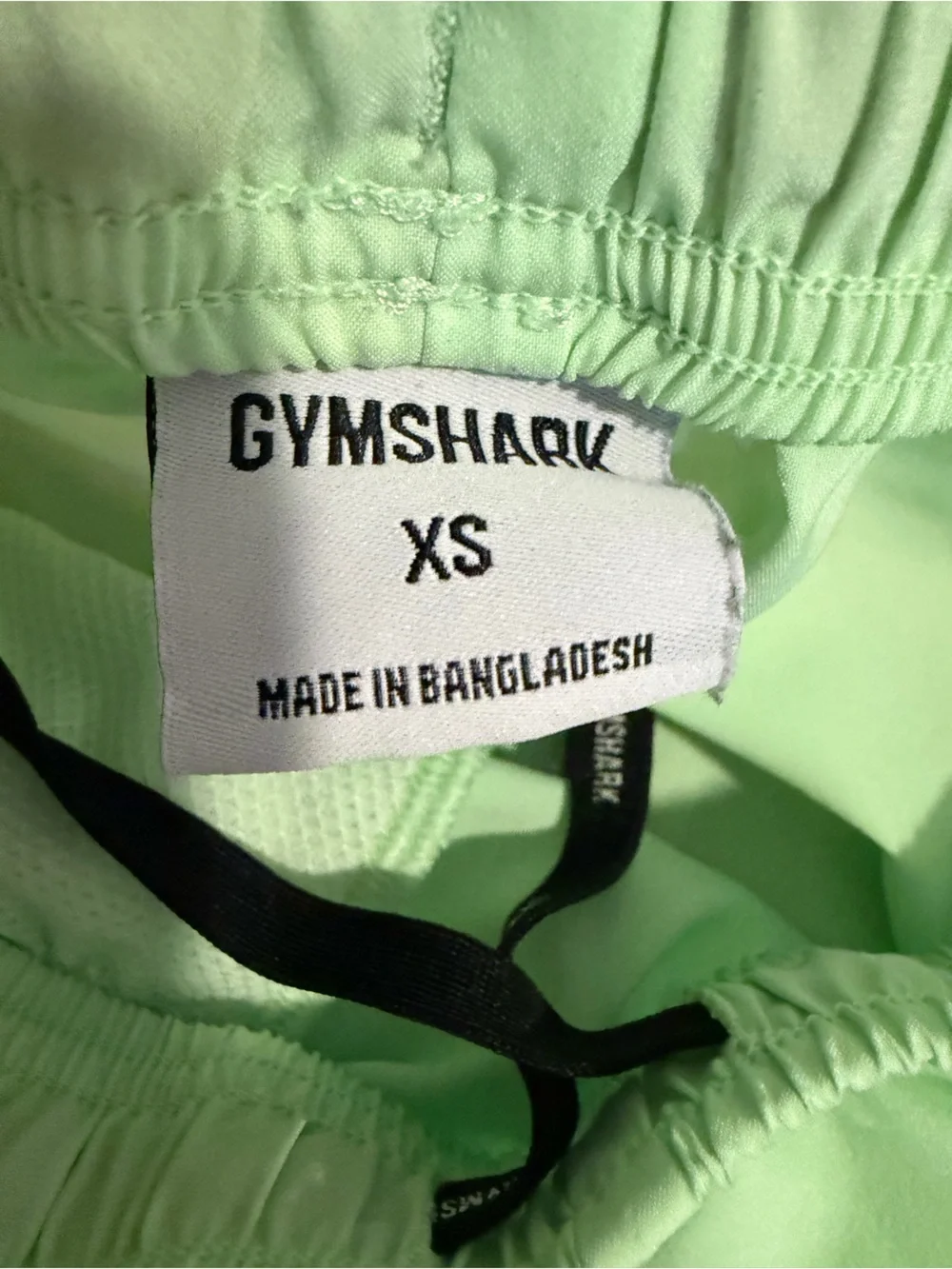 Gymshark Mint Green Athletic Shorts